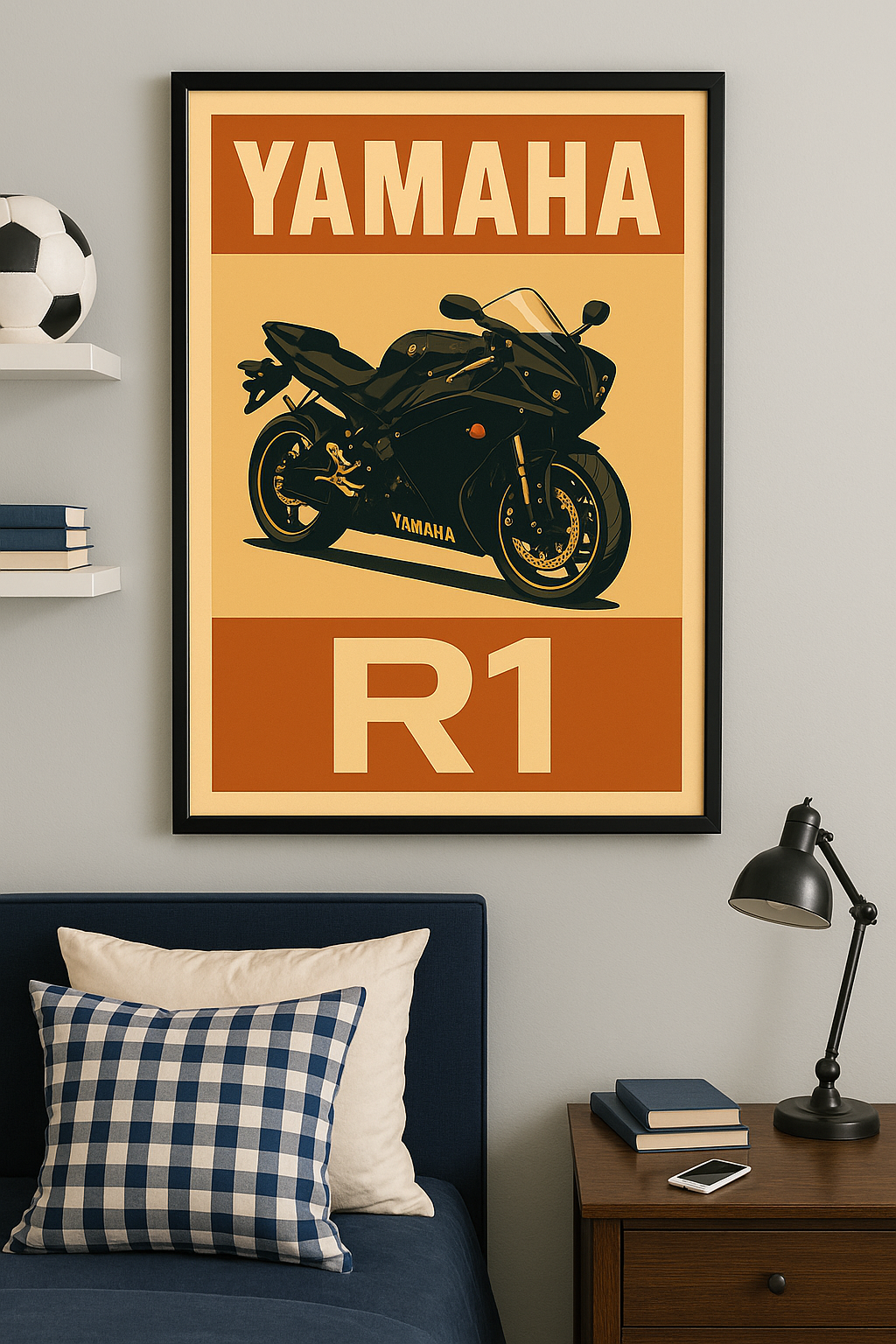Yamaha R1 Poster