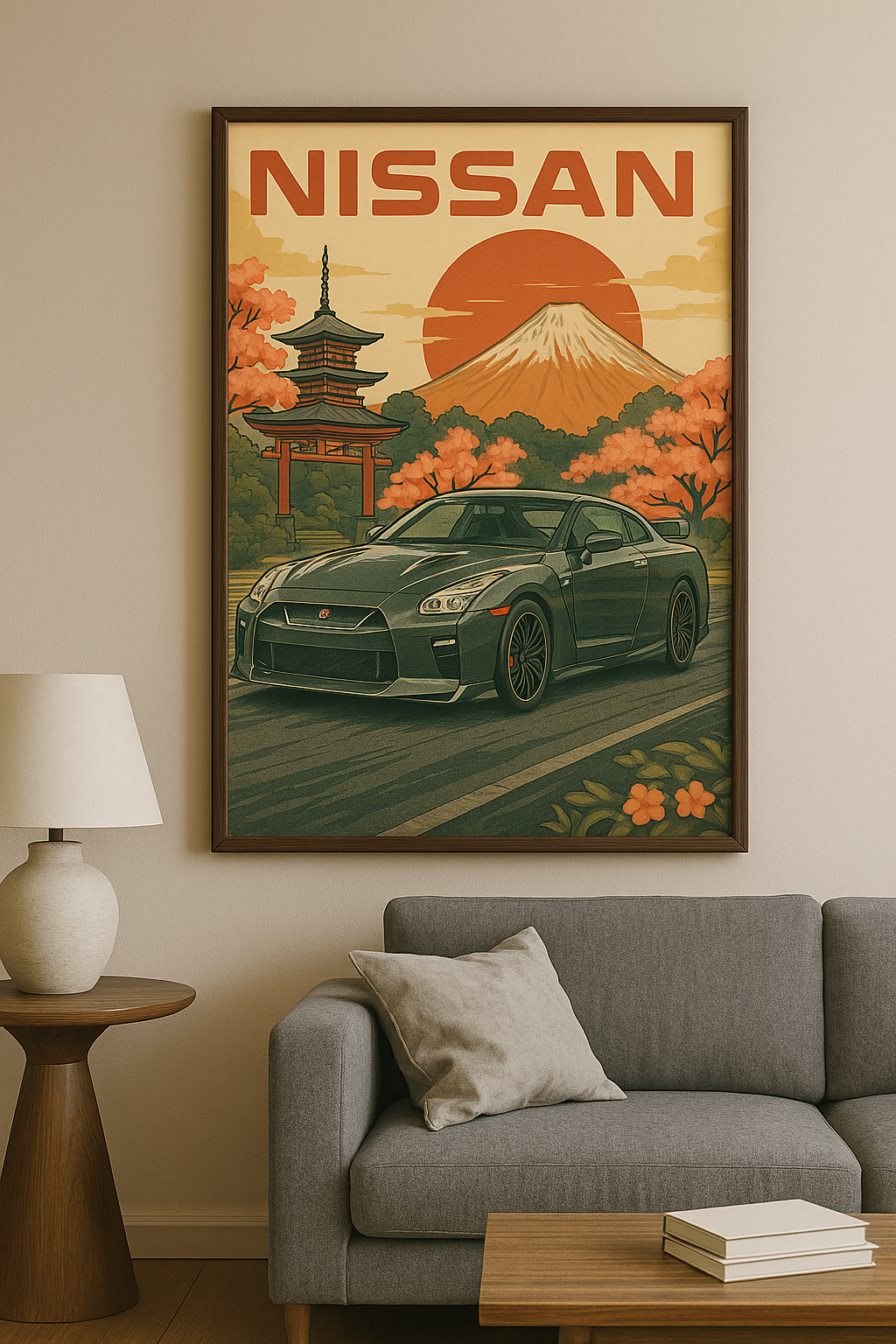 Nissan GT-R Poster