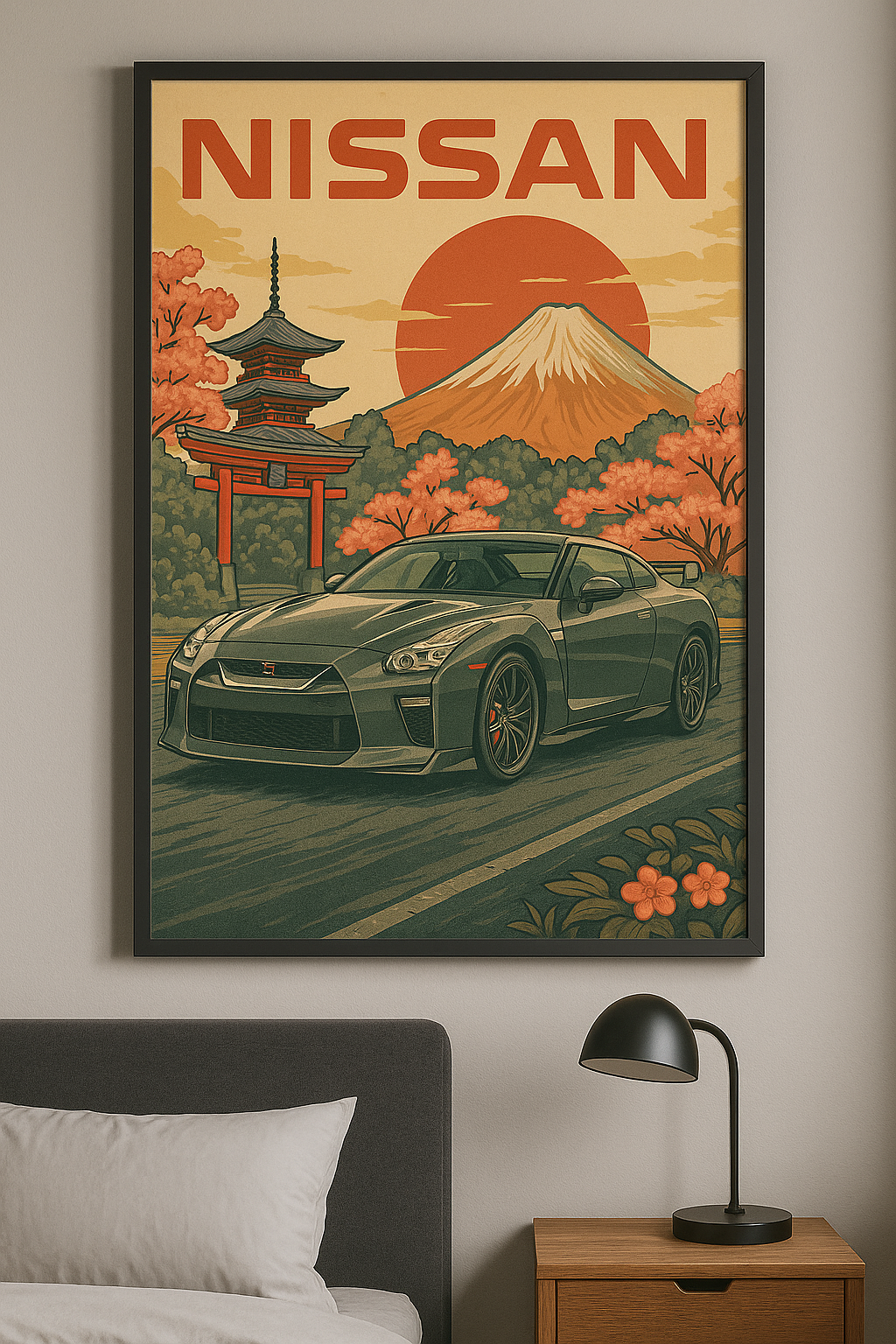 Nissan GT-R Poster