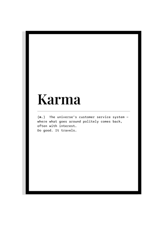 Karma – The Universe’s Customer Service