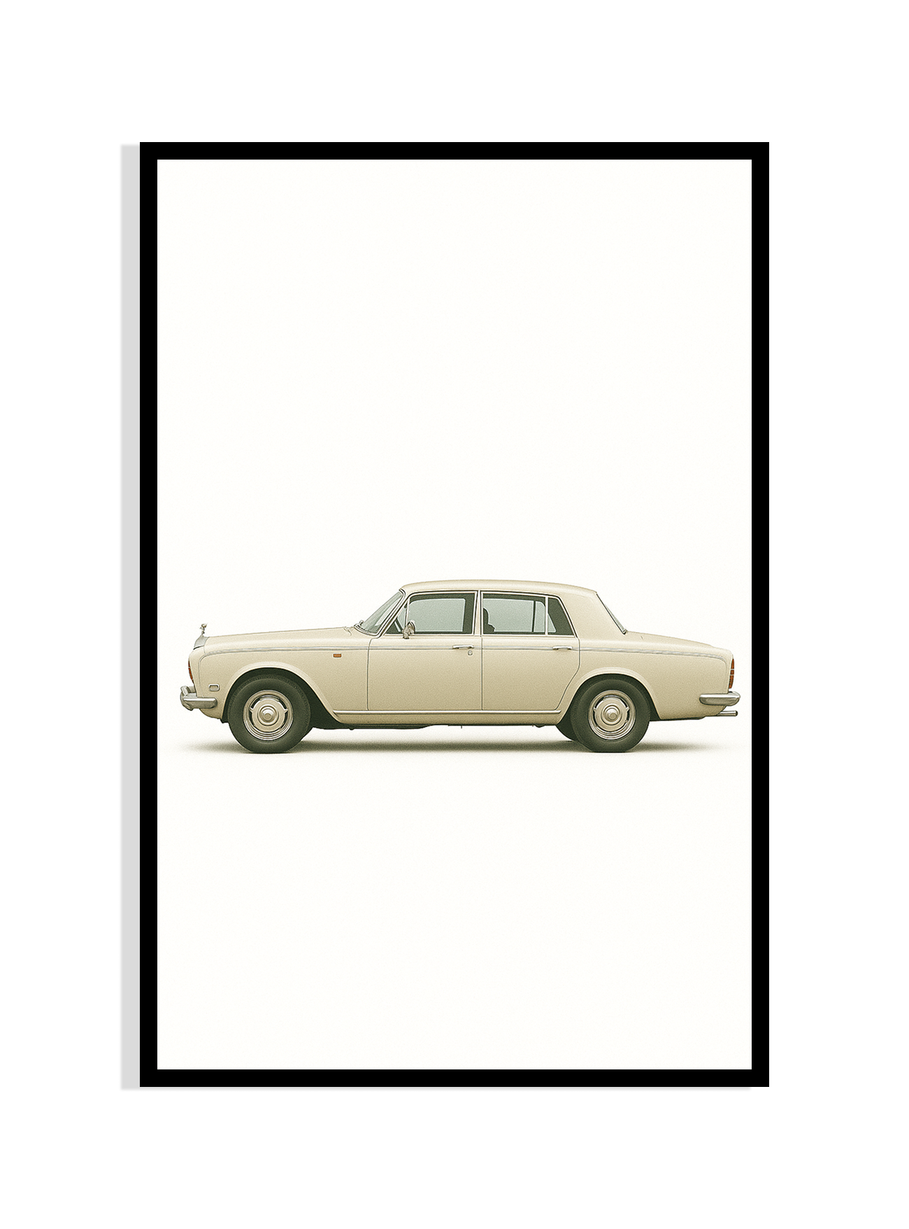 Timeless Elegance – Rolls-Royce Silver Shadow Art Print