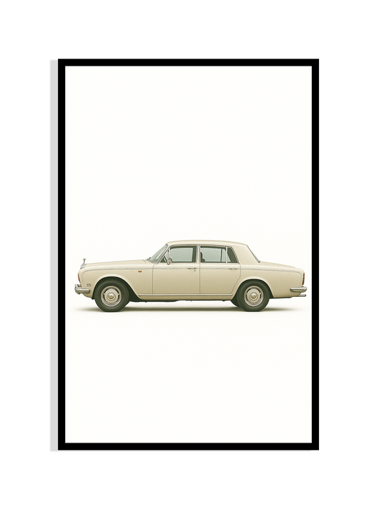 Timeless Elegance – Rolls-Royce Silver Shadow Art Print