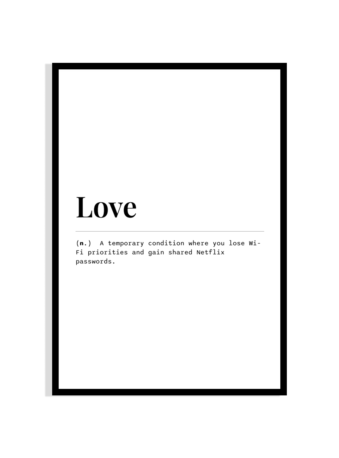 Love – The Wi-Fi Password Exchange