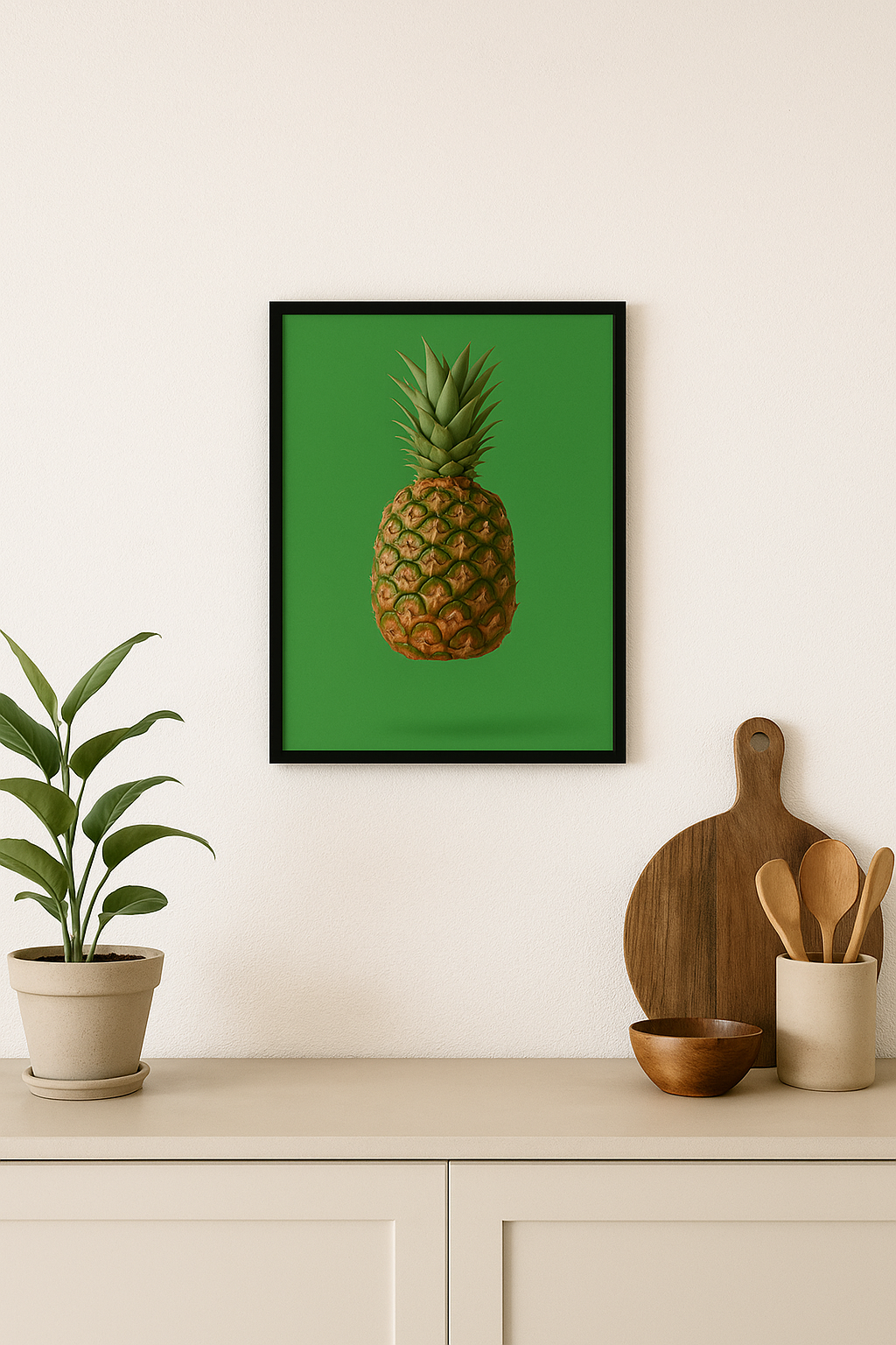Crown & Core – Pineapple Wall Art