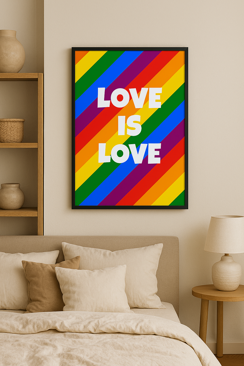 “Love is Love” Rainbow Poster