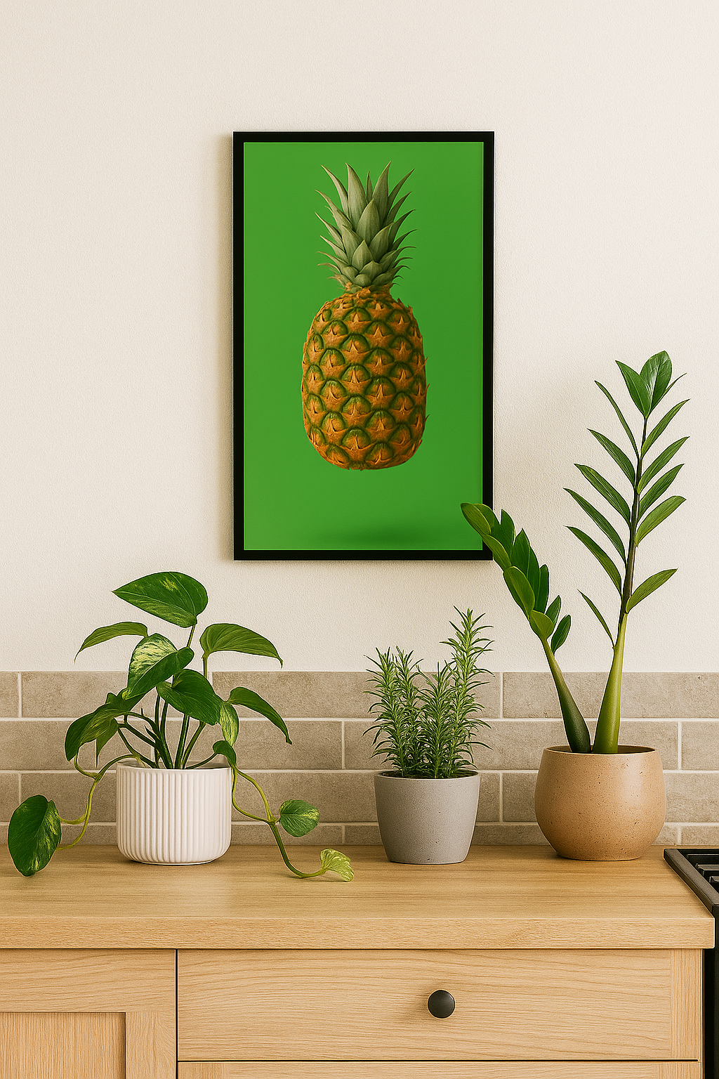 Crown & Core – Pineapple Wall Art