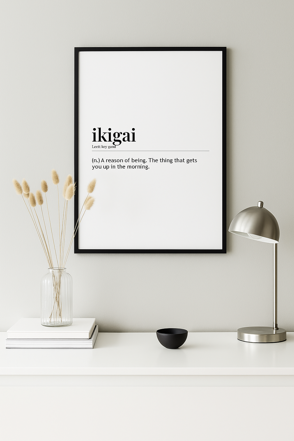 Ikigai Definition Print