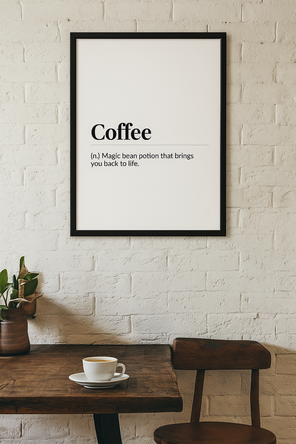 Coffee Definition Print