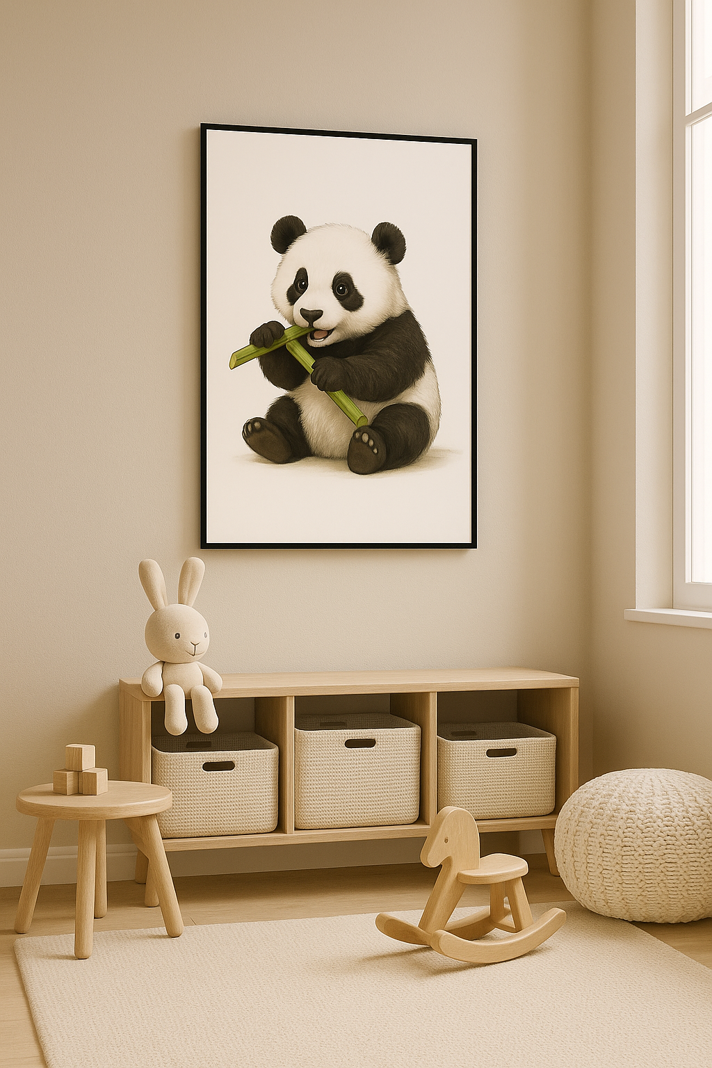 Adorable Baby Panda Wall Art