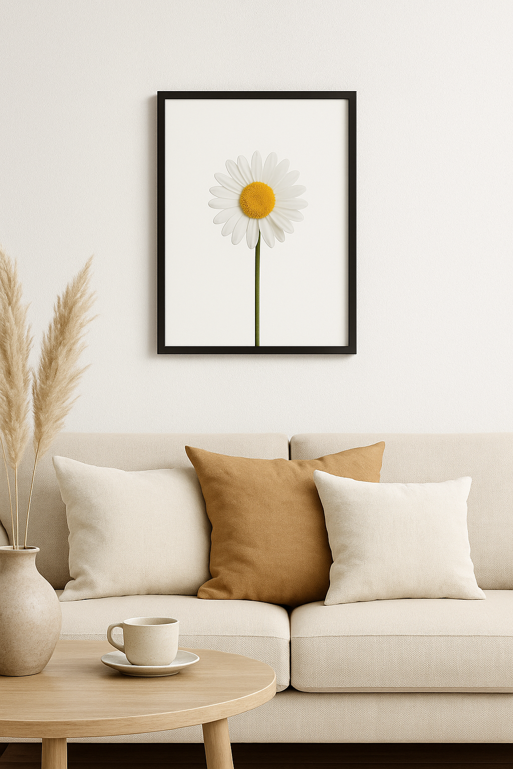 Sunny Daisy – Botanical Wall Art Print