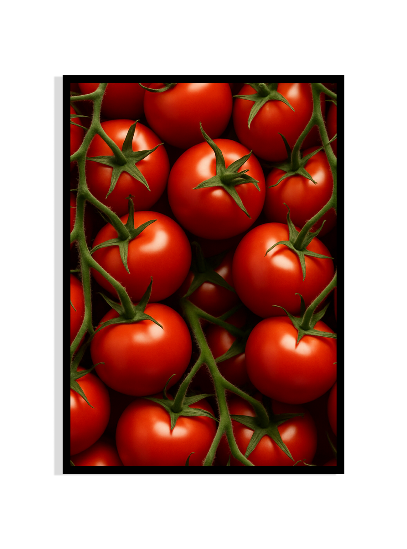 Vine Ripe – Framed Tomato Wall Art