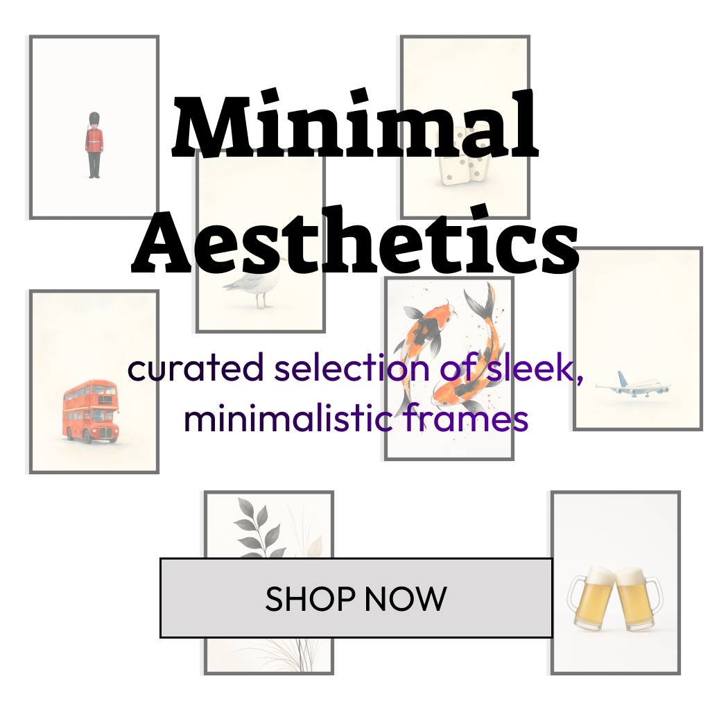Minimal Aesthetics – Modern Frame Collection