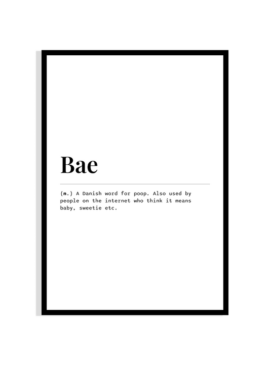 Bae – Internet’s Most Misunderstood Word