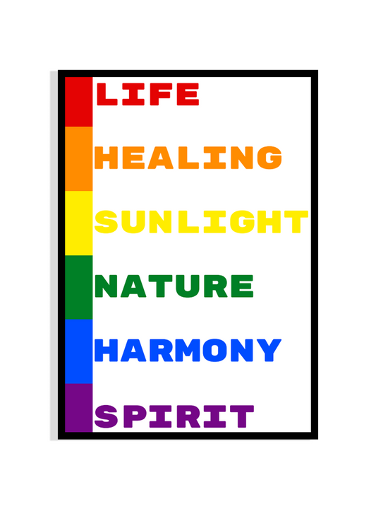 Meaning of the Rainbow – LGBTQ+ Pride Symbolism Wall Art