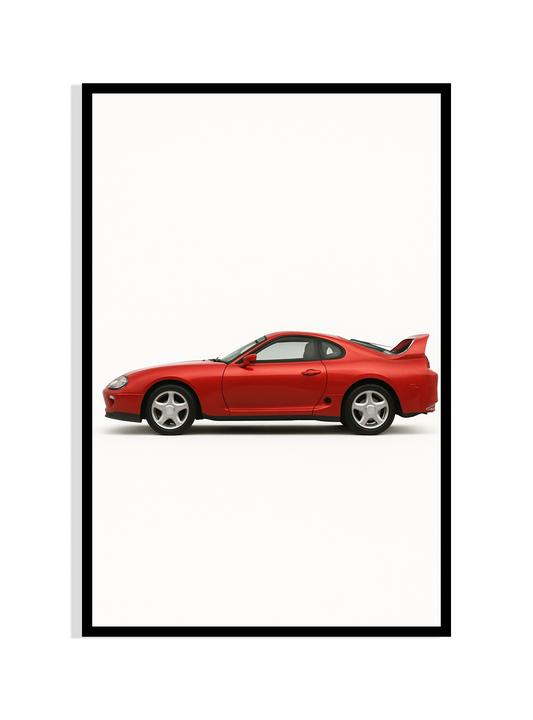 JDM Dream – Toyota Supra MK4 Art Print