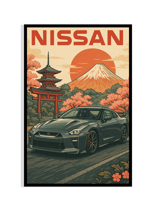 Nissan GT-R Poster