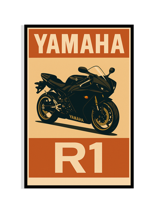 Yamaha R1 Poster