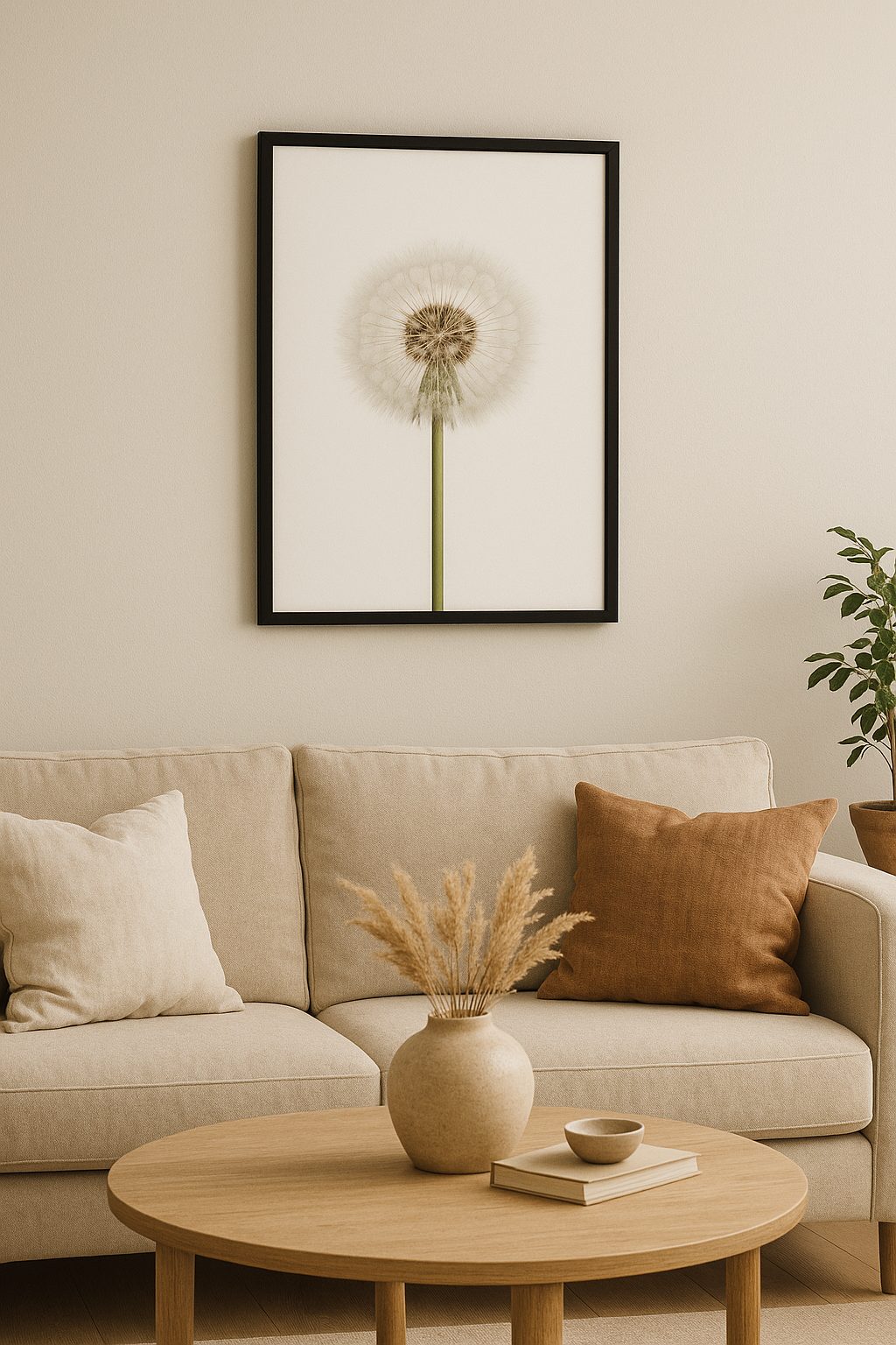 Ethereal Dandelion – Nature’s Whisper in Bloom