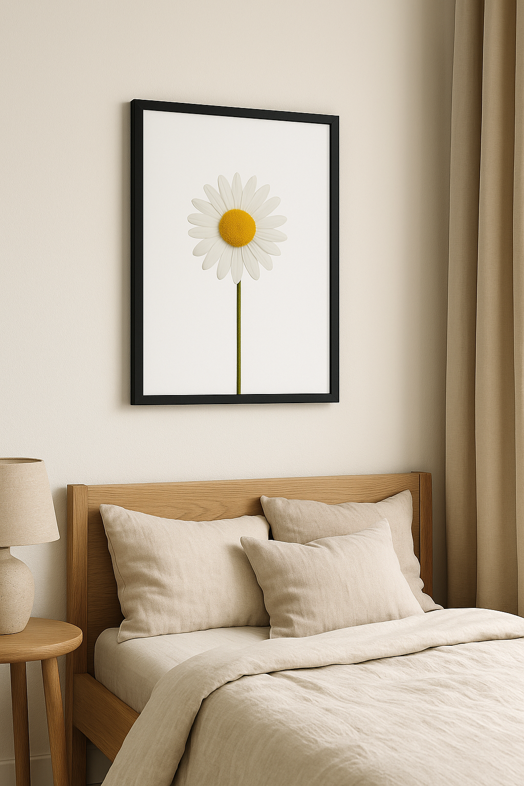 Sunny Daisy – Botanical Wall Art Print